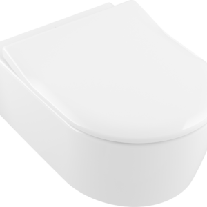 Унитаз подвесной Villeroy&Boch Avento Direct Flush с покрытием Ceramic Plus + + СИДЕНЬЕ SOFT CLOSE, SLIMSEAT
