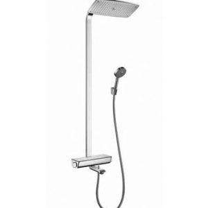 Душевая система Hansgrohe Raindance Select Showerpipe 360 для ванны, белый-хром 27113400