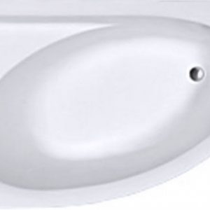 XWA3061000 Kolo SPRING ванна асимметричная 160*100 см, левая, белая, с ножками SN7