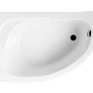 Ванна акриловая Polimat Standard 130x85 L 00350 белая, левая