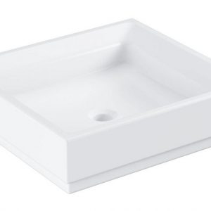 Раковина для ванной накладная Grohe Cube Ceramic 50 альпин-белый 3948100H