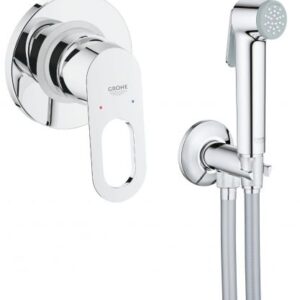 Grohe Набор BauLoop 2 в 1 для туалета, гигиенический душ со смесителем скрыт. монтажа (2904200B)